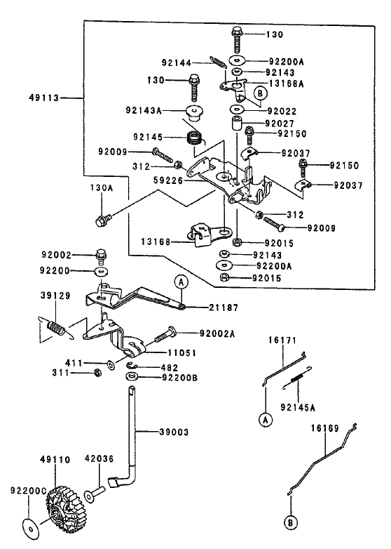 Control Equipment (Kawasaki FD750D-AS03)