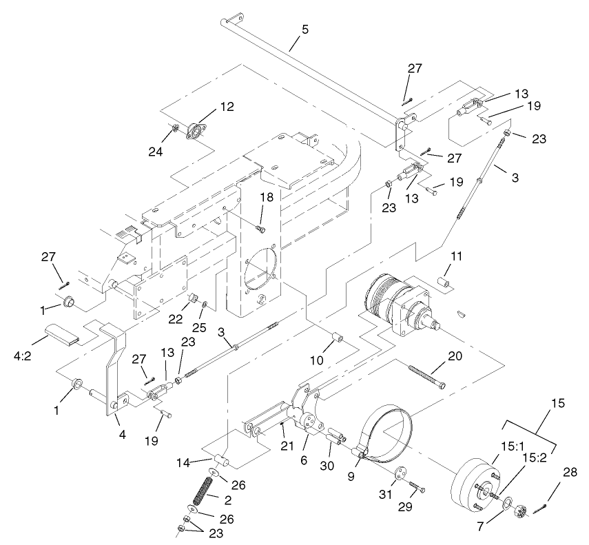 Brake and Wheel Hub Assembly
