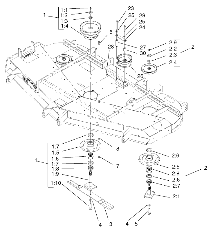 Spindle and Pulley Assembly