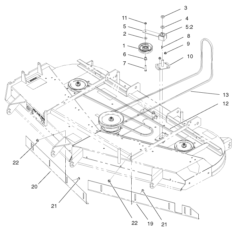 Belt and Idler Arm Assembly