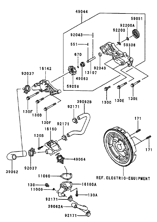 Cooling Equipment (Kawasaki FD750D-AS03)