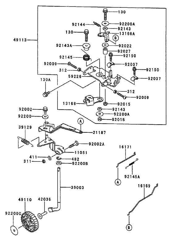 Control Equipment (Kawasaki FD750D-AS03)