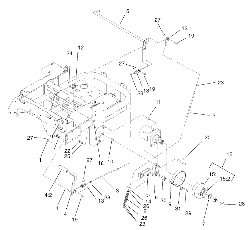 Brake and Wheel Hub Assembly