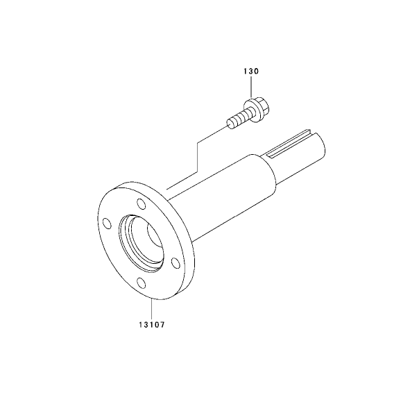 P.T.O. Equipment Assembly Kawasaki FH721D-AS05