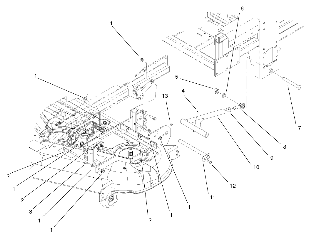 Deck Connection Assembly
