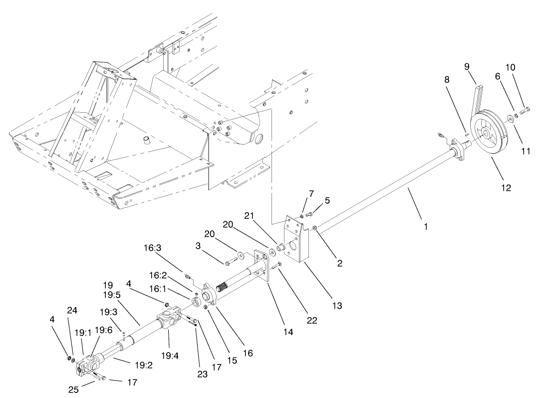 PTO and Shaft Assembly