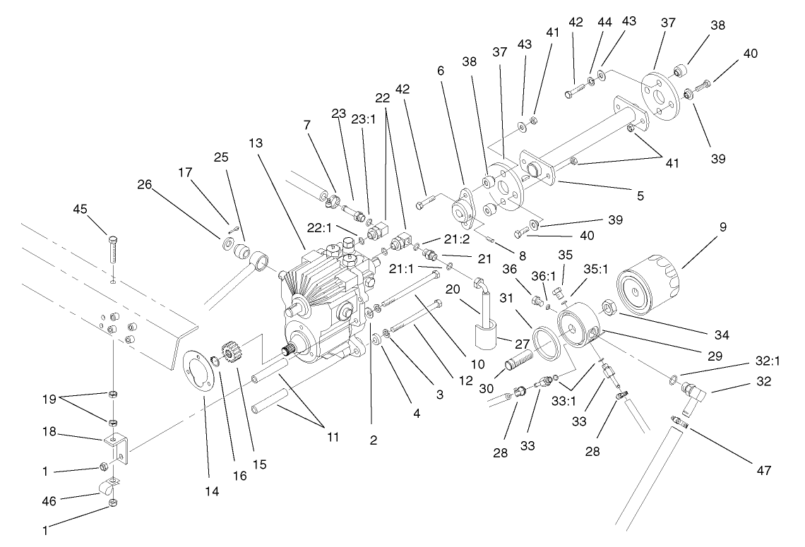 Transmission and Drive Coupling Assembly