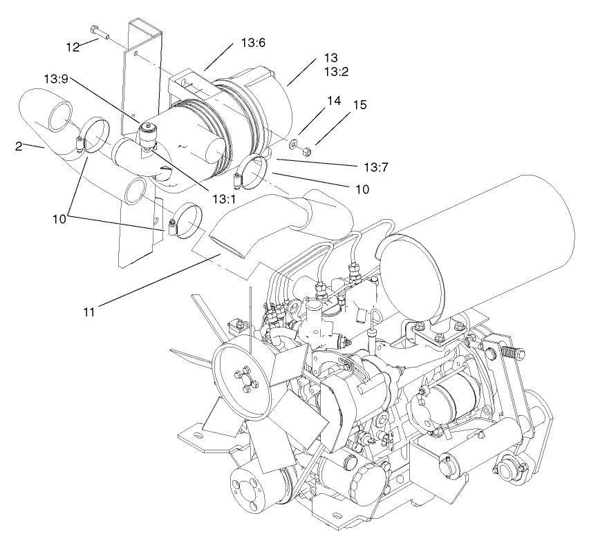 Engine Installation Assembly