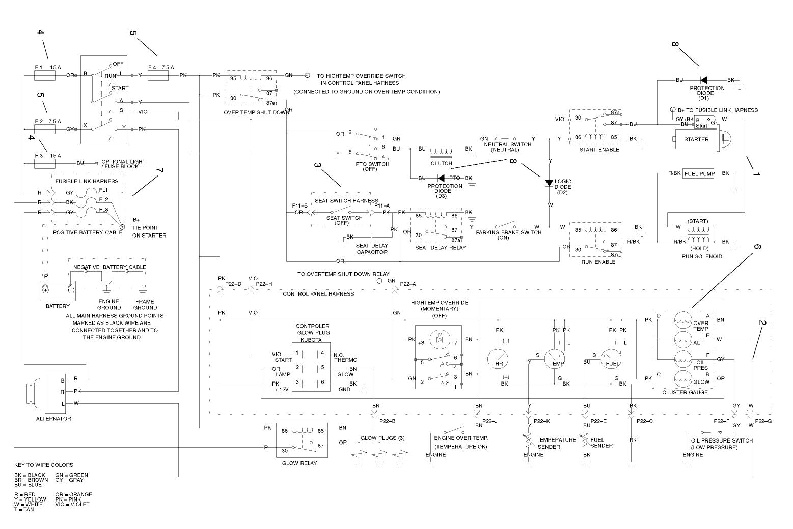 Electrical Schematic (Continued)