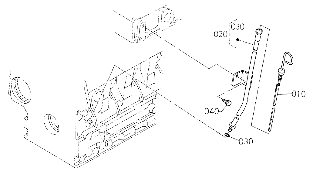 Dipstick and Guide Assembly