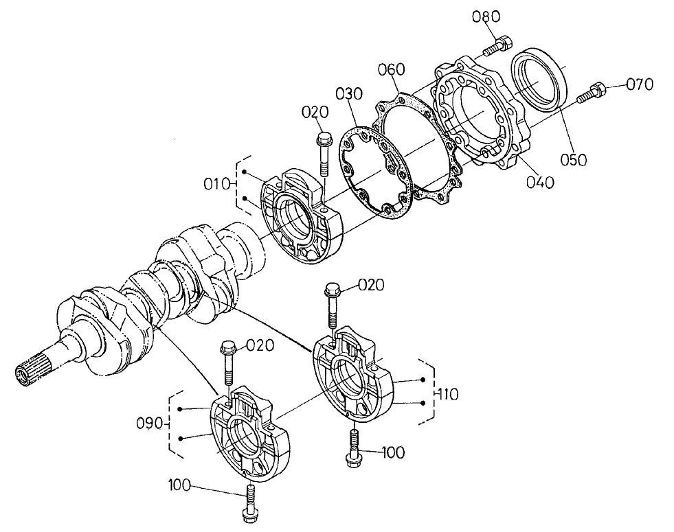 Main Bearing Case Assembly