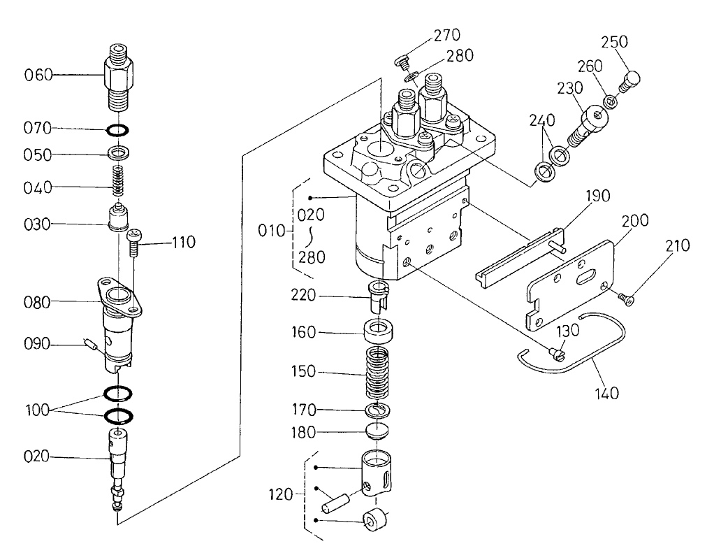 Injection Pump Assembly No. 98-9643