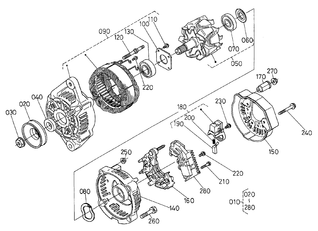 Alternator Assembly
