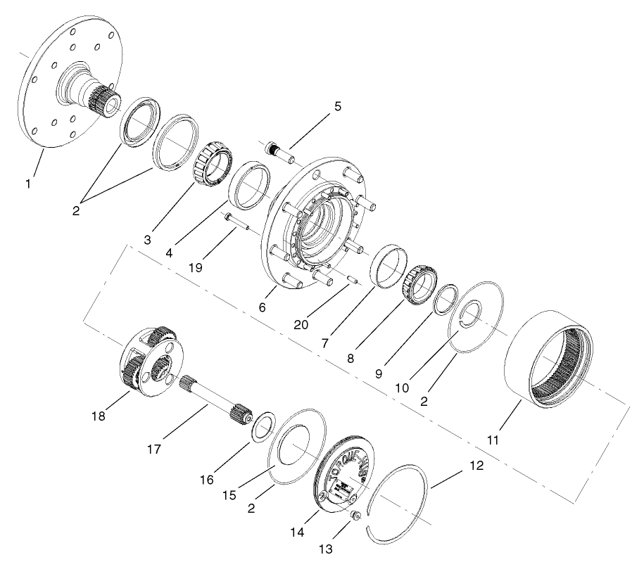 Planetary Assembly No. 104-0722-03