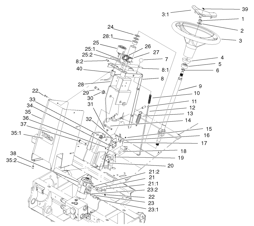 Steering Tower Assembly