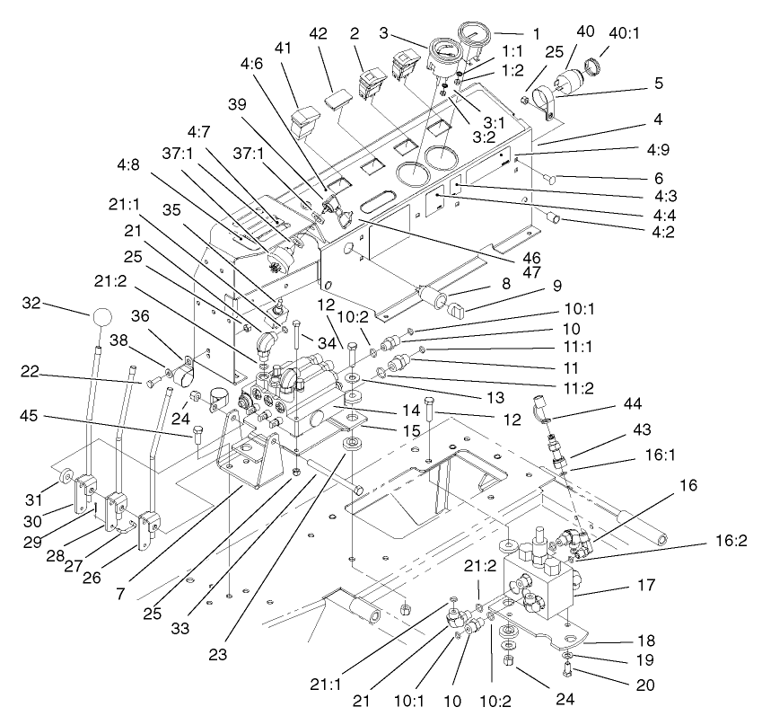 Control Console Assembly