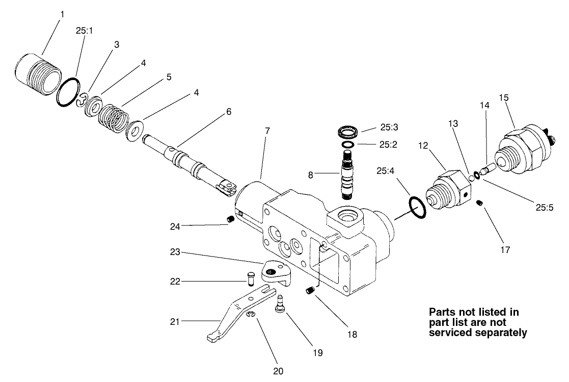 Manual Servo Control Assembly No. 93-6306