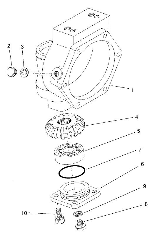 Rear Axle Assembly No. 100-3784 (Continued) Axle Case Assembly