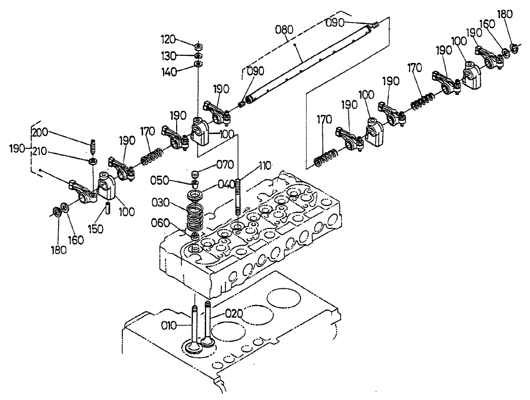 Valve and Rocker Arm Assembly