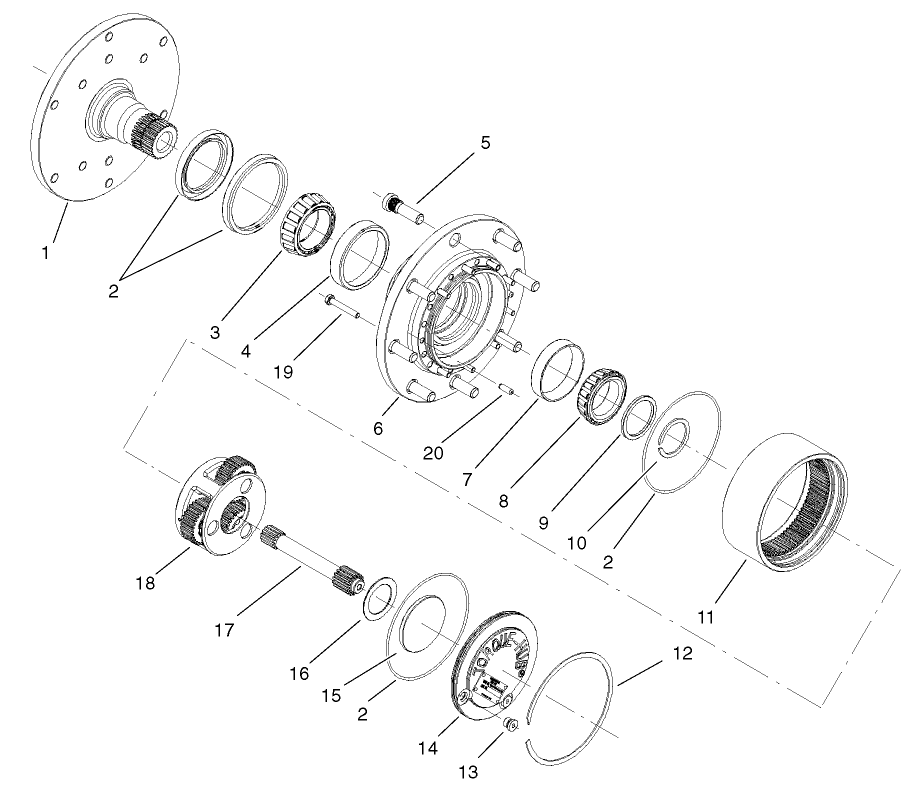 Planetary Assembly No. 104-0722-03