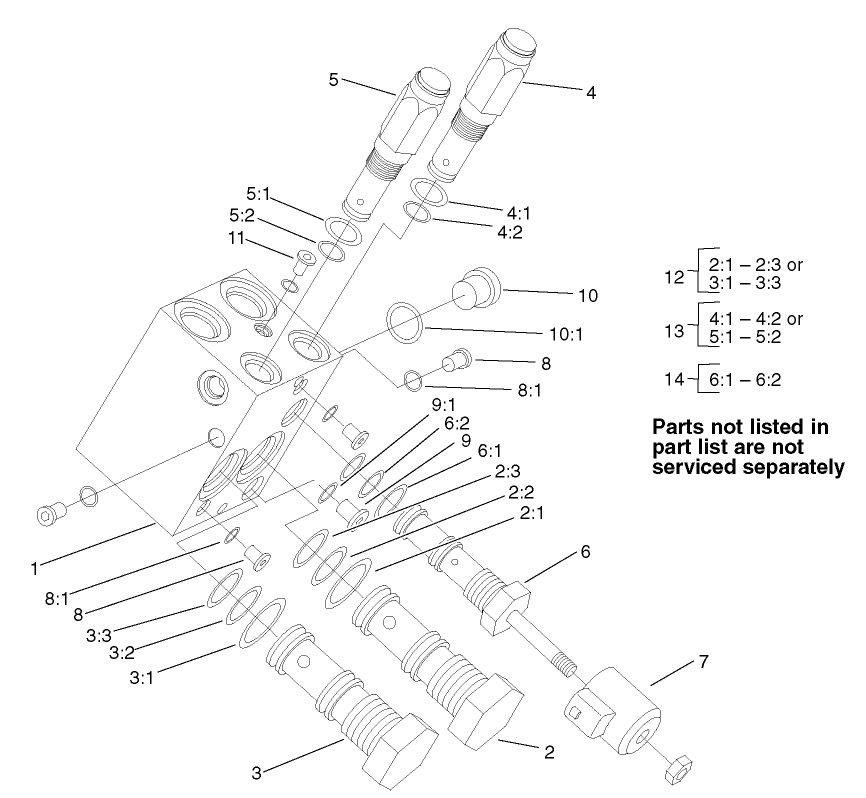 PTO Manifold Assembly No. 105-4562