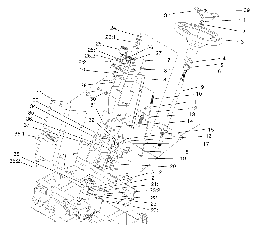 Steering Tower Assembly