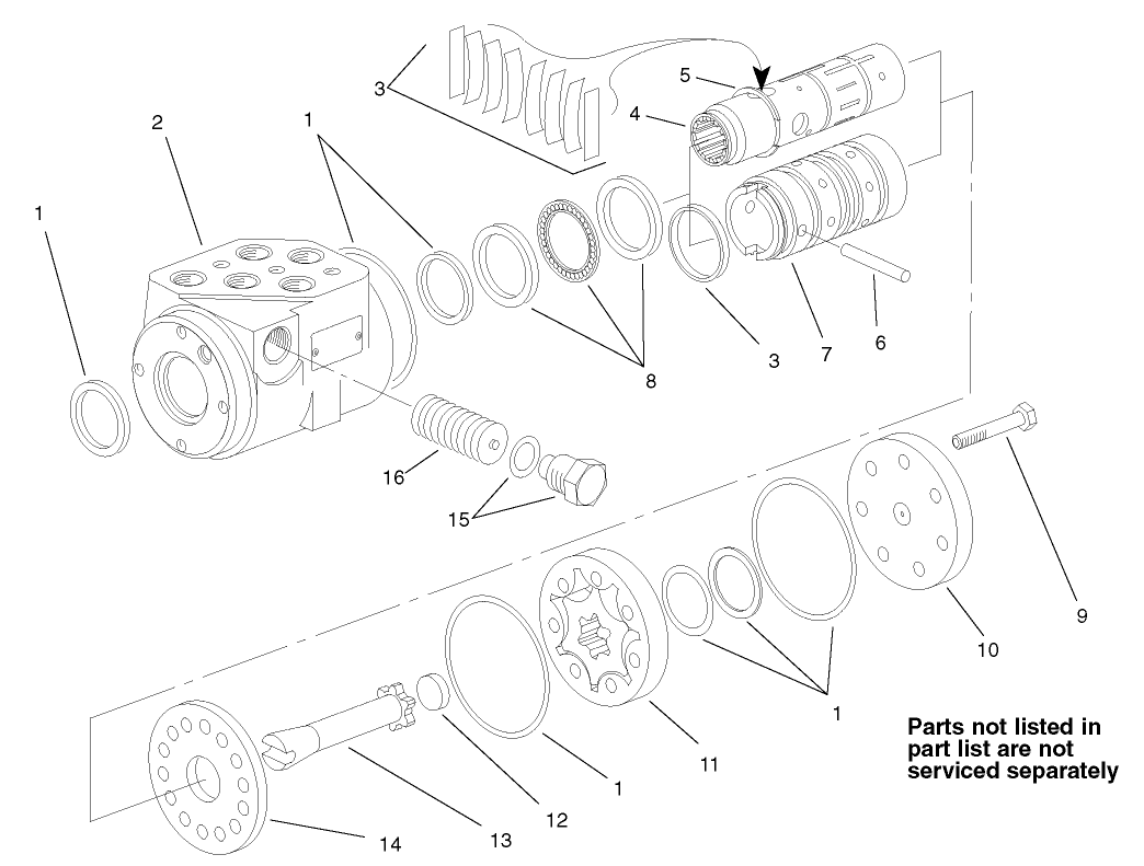 Steering Valve Assembly No. 104-2213