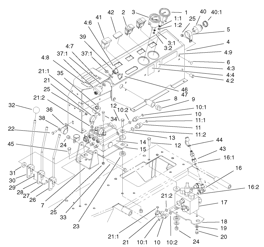 Control Console Assembly