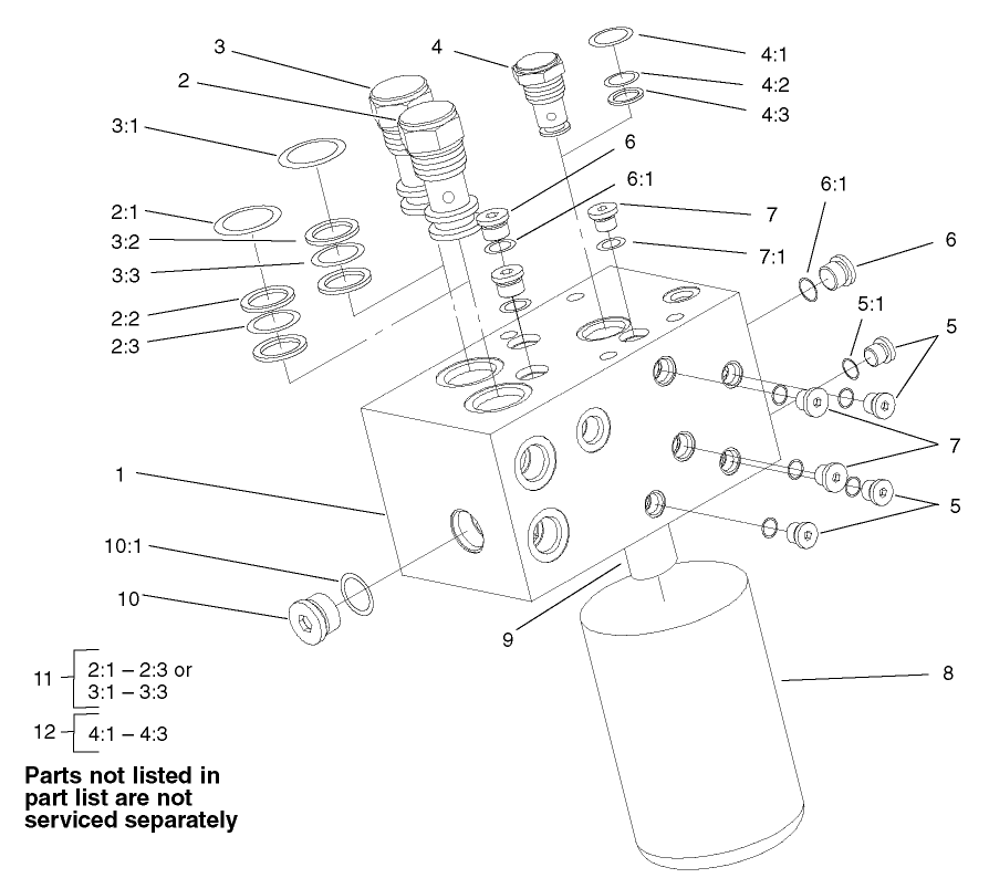 Filter Manifold Assembly No. 100-5558