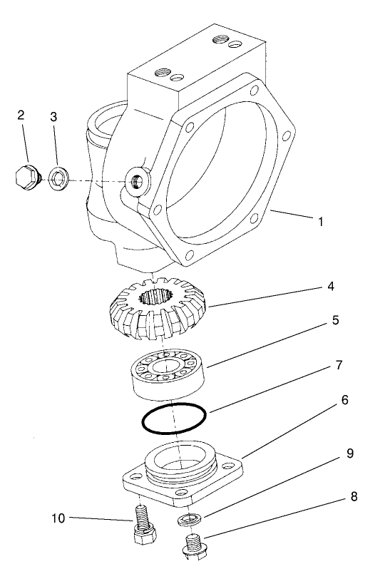 Rear Axle Assembly No. 100-3784 (Continued) Axle Case Assembly