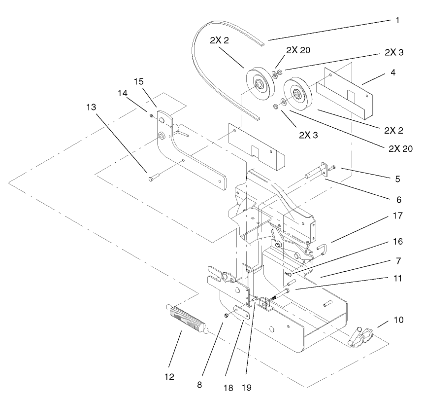 Pulley Box Assembly