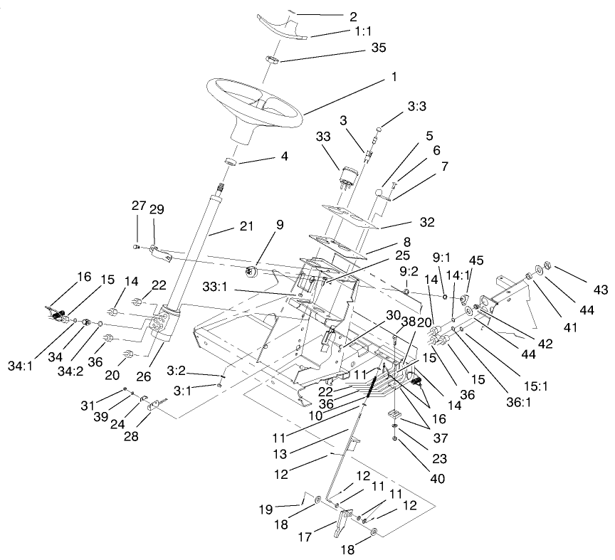 Steering Tower Assembly