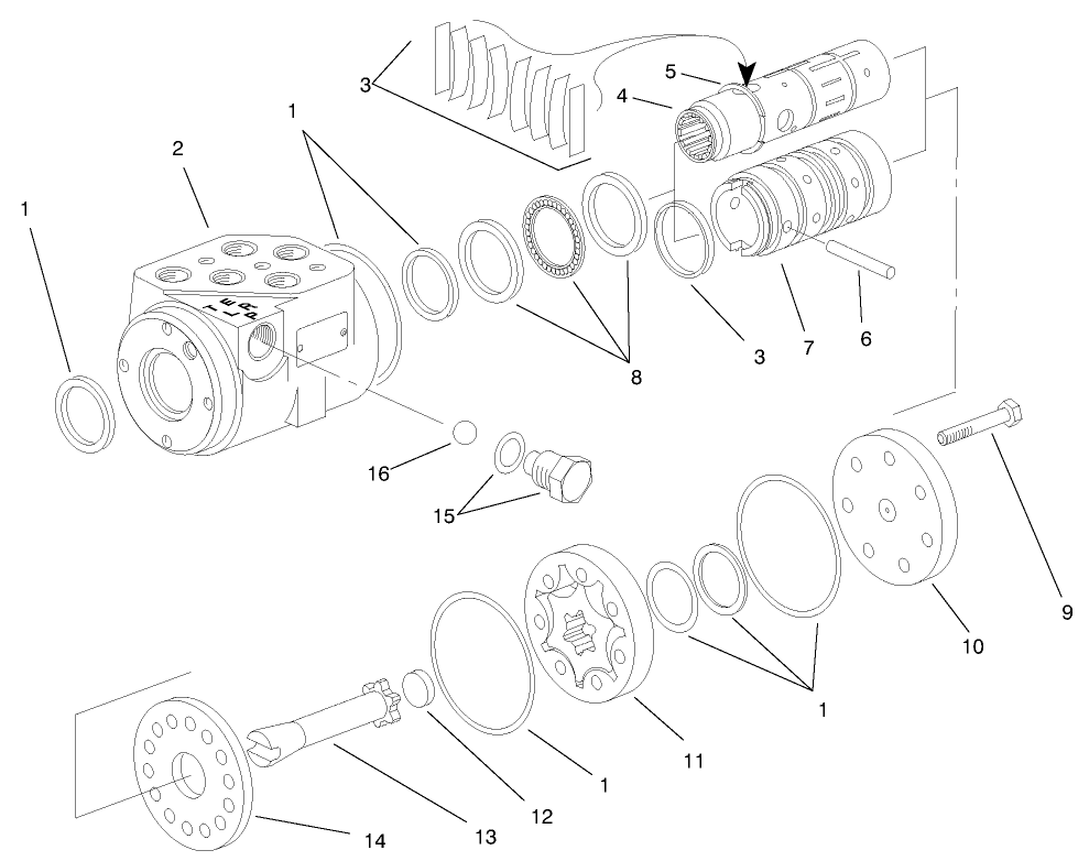 Steering Valve Assembly No. 99-8959