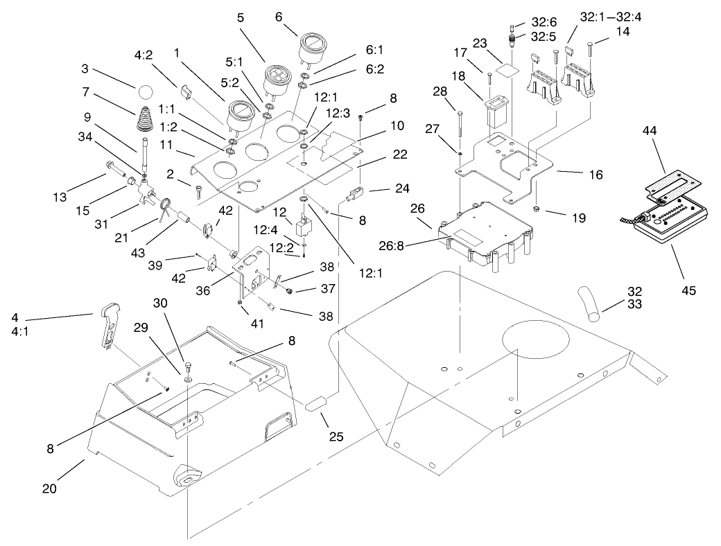 Control Console Assembly