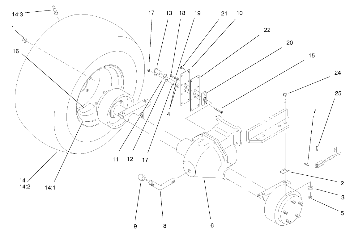 Front Axle Assembly