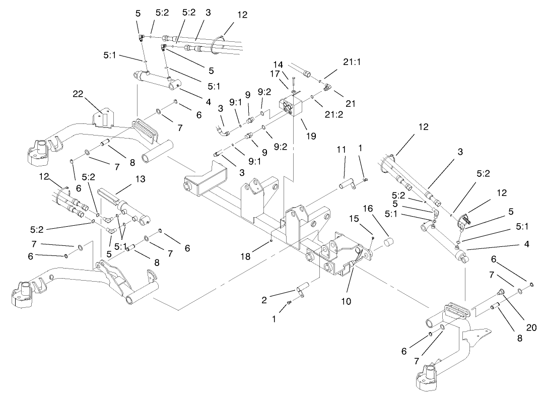 Front Lift Circuit Assembly
