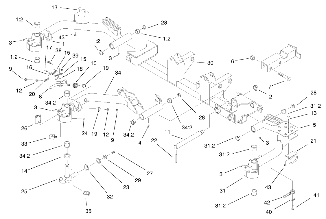 Front Lift Arm Assembly