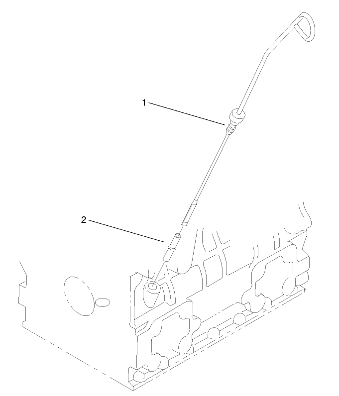 Dipstick and Guide Assembly