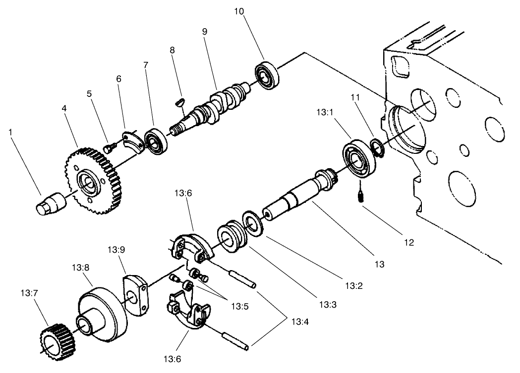 Fuel Camshaft Assembly