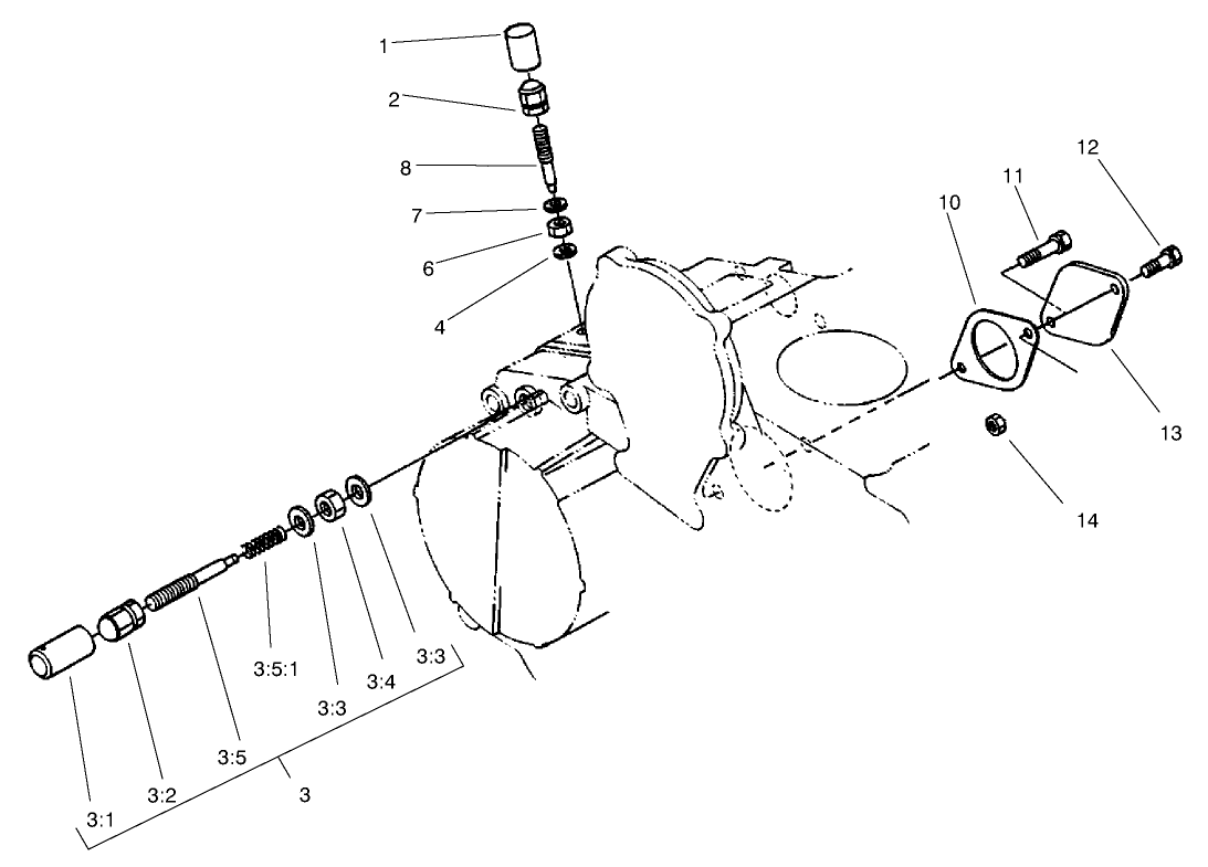 Engine Stop Lever Assembly
