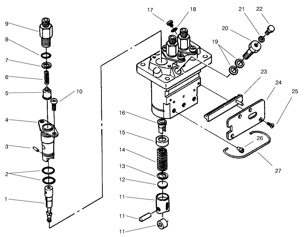 Injection Pump Assembly No. 98-9643