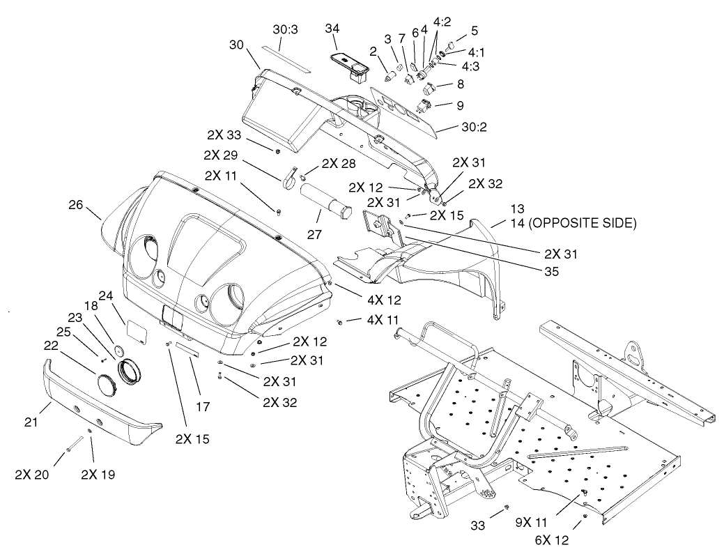 Hood and Fender Assembly