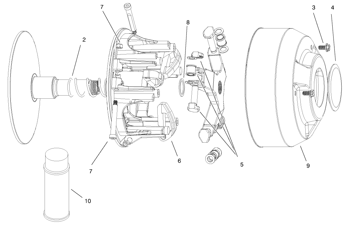 Drive Clutch Assembly No. 99-7145