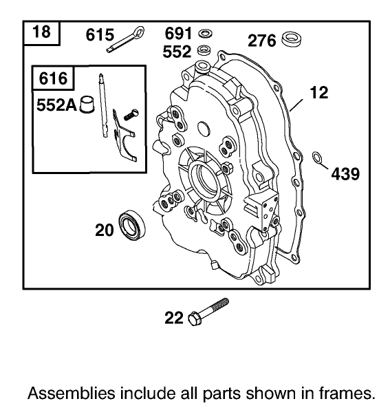 Crankcase Assembly