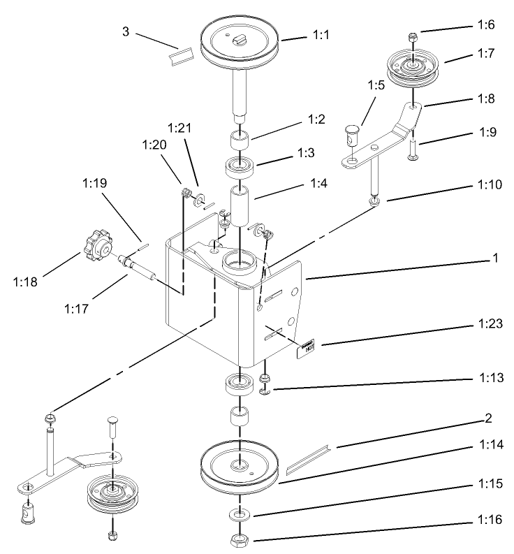 Pulley Box Assembly