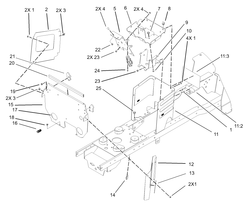 Hoodstand and Firewall Assembly