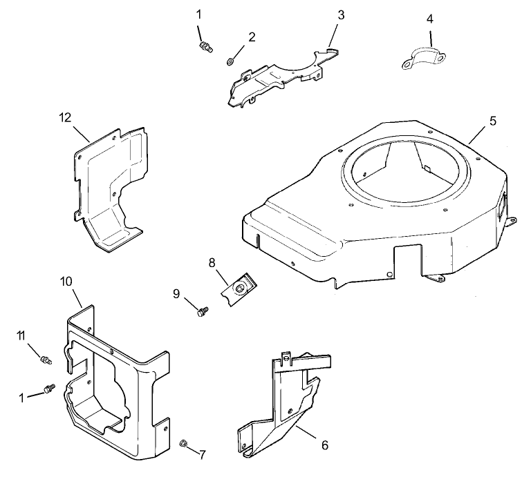 Group 6-Blower Housing Assembly
