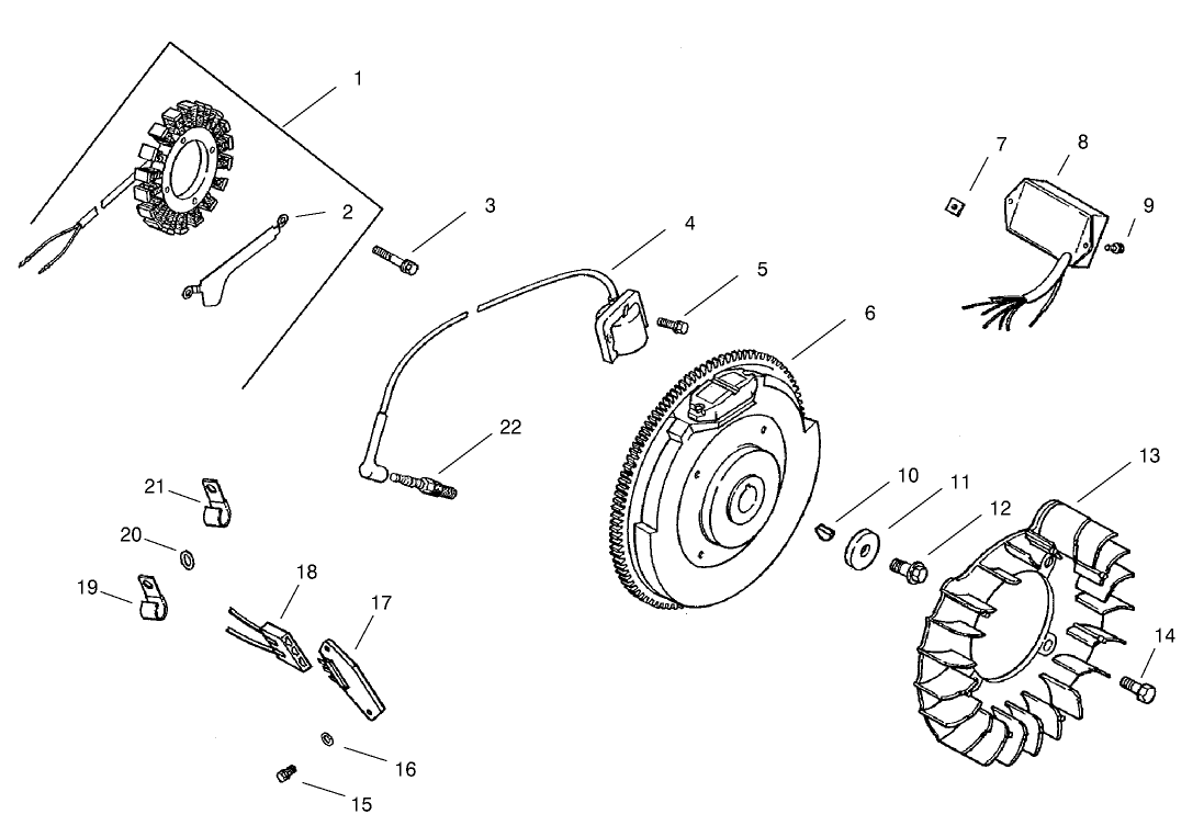 Group 5-Ignition/Electrical Assembly Kohler CH22S-66559