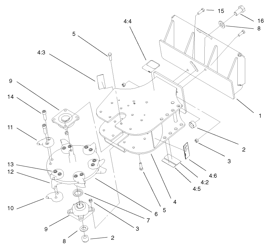 Frame and Tooth Assembly