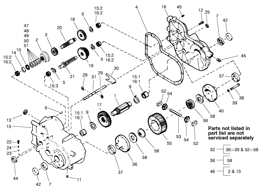 Transaxle Assembly No. 99-7566